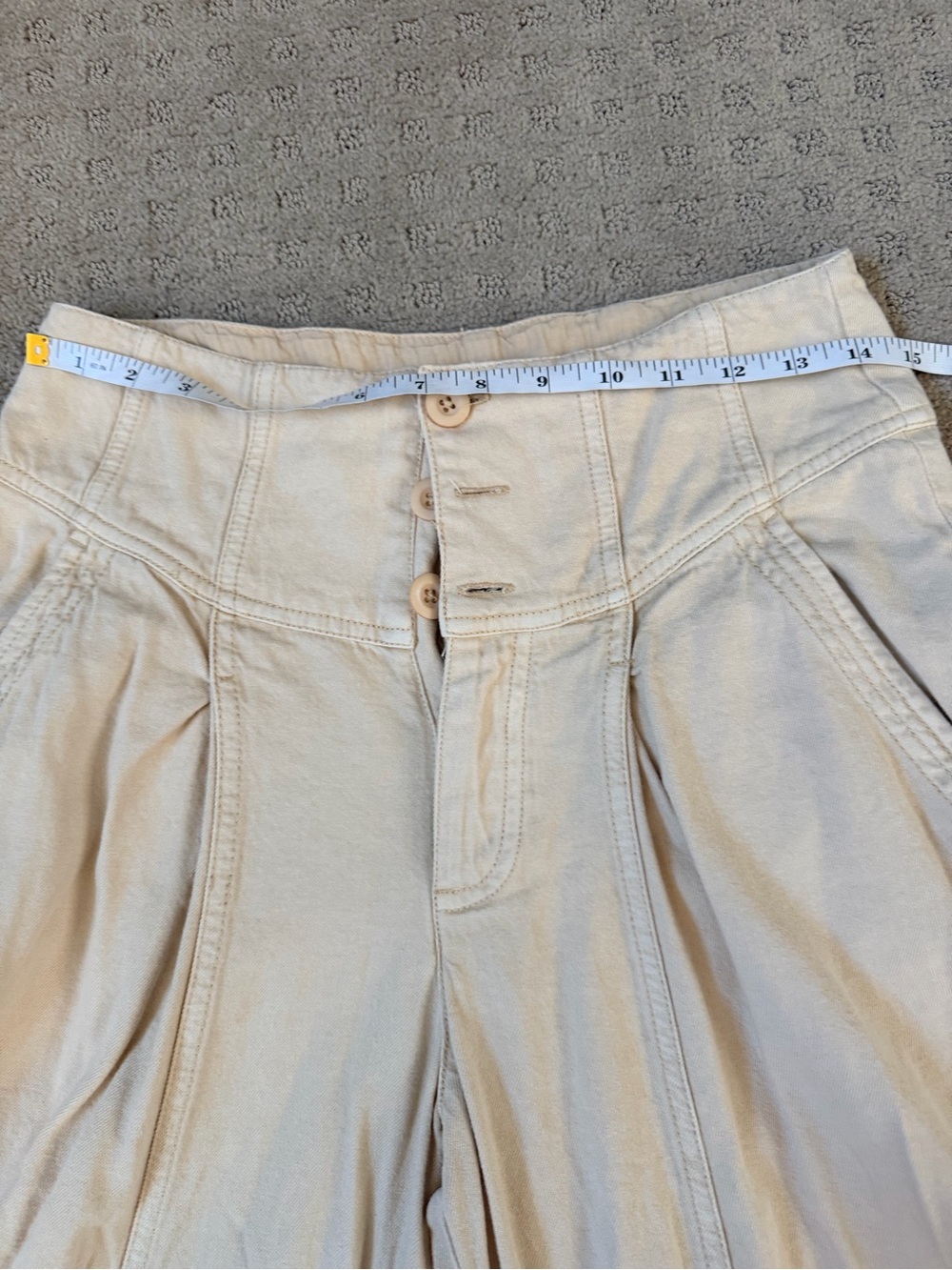 Free people maxed out Wide leg Trousers $148 - Picture 6 of 12